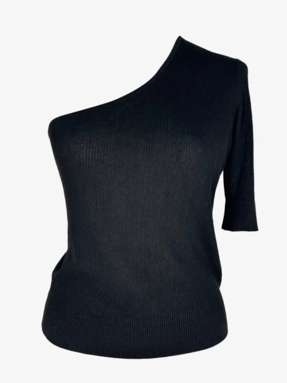 IRO One-Shoulder Viscose Ribbed Top- Small 🌟